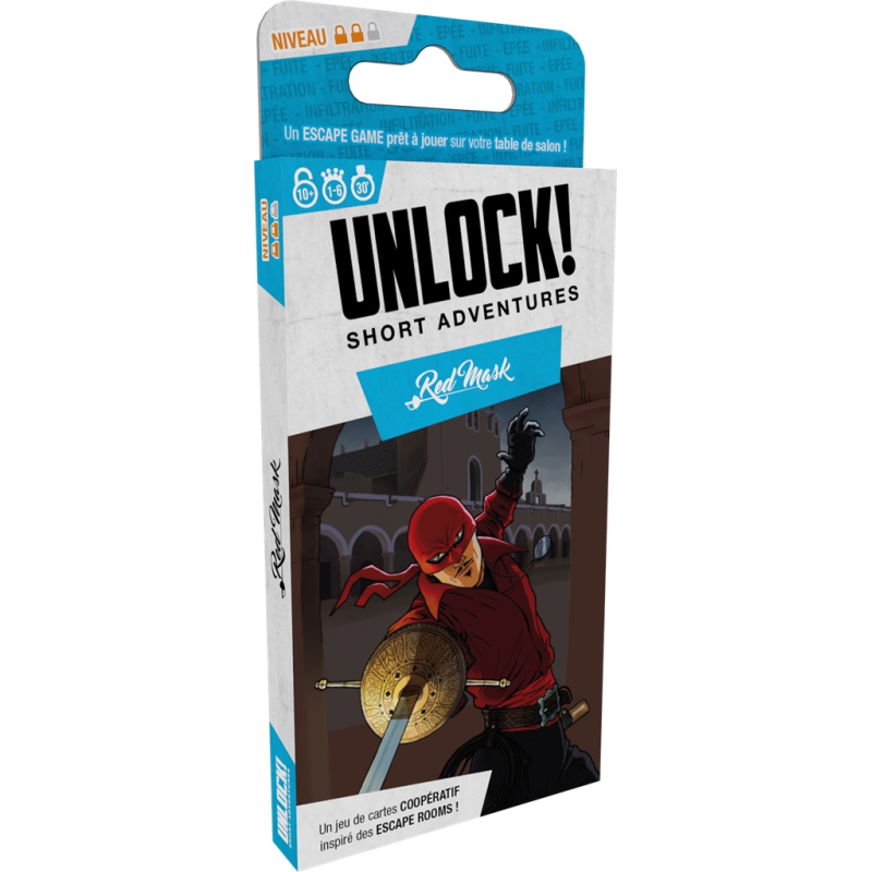 Acheter le jeu de société Unlock ! Short Adventures : Red Mask