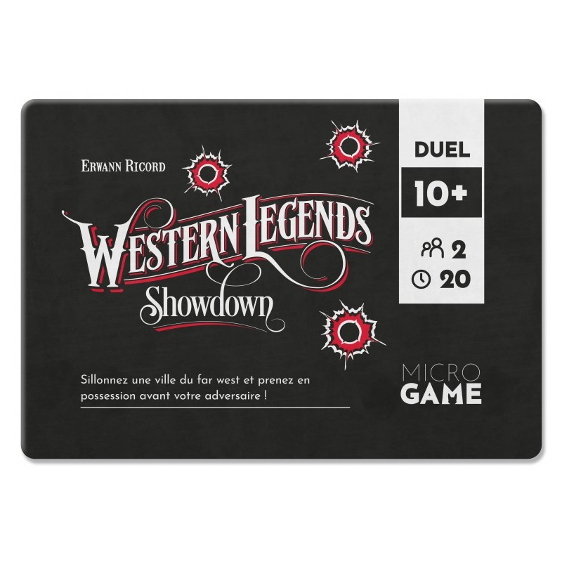 Acheter jeu de société Western Legends (Microgame 23)