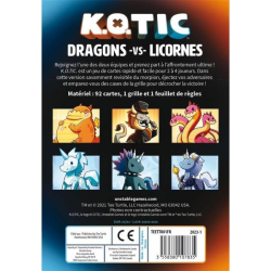 Acheter le jeu de société Unstable Games K.O. Tic Dragons VS Licornes