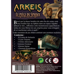 Acheter le jeu de société Arkeis - extension Le piège du sphinx
