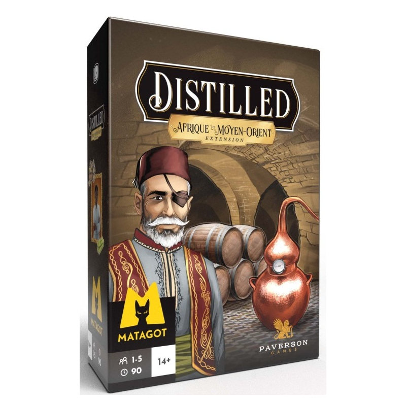 Acheter jeu société Distilled Extension afrique moyen orient Matagot