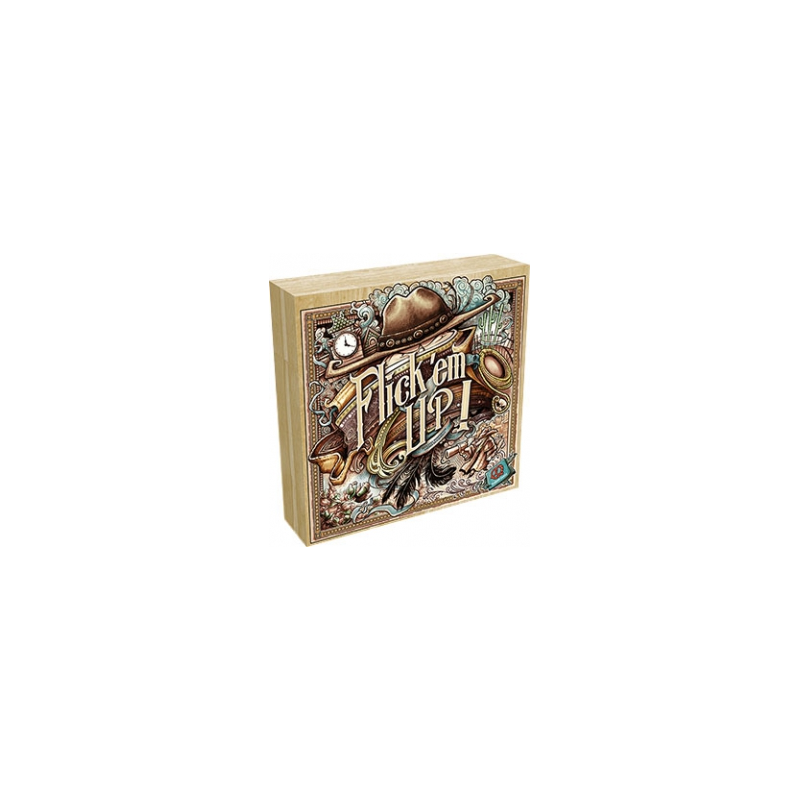 Flick'em Up ! Jeu d'ambiance jeu de pichenette western jeu d'adresse