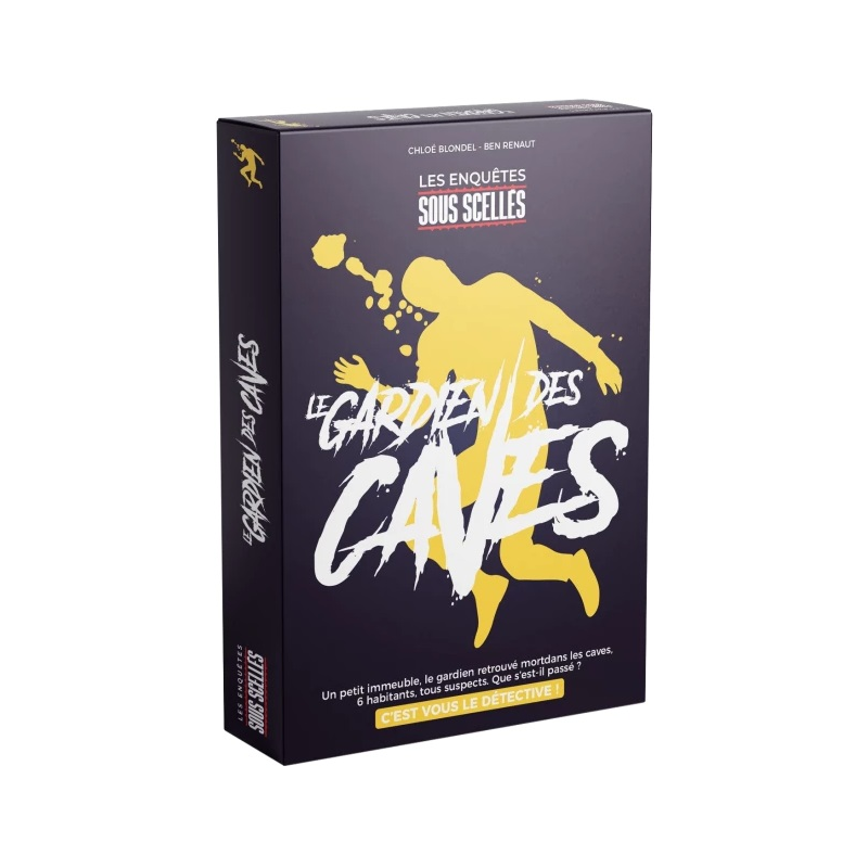 Acheter le jeu d'enquête sous scellé Le Gardien des Caves