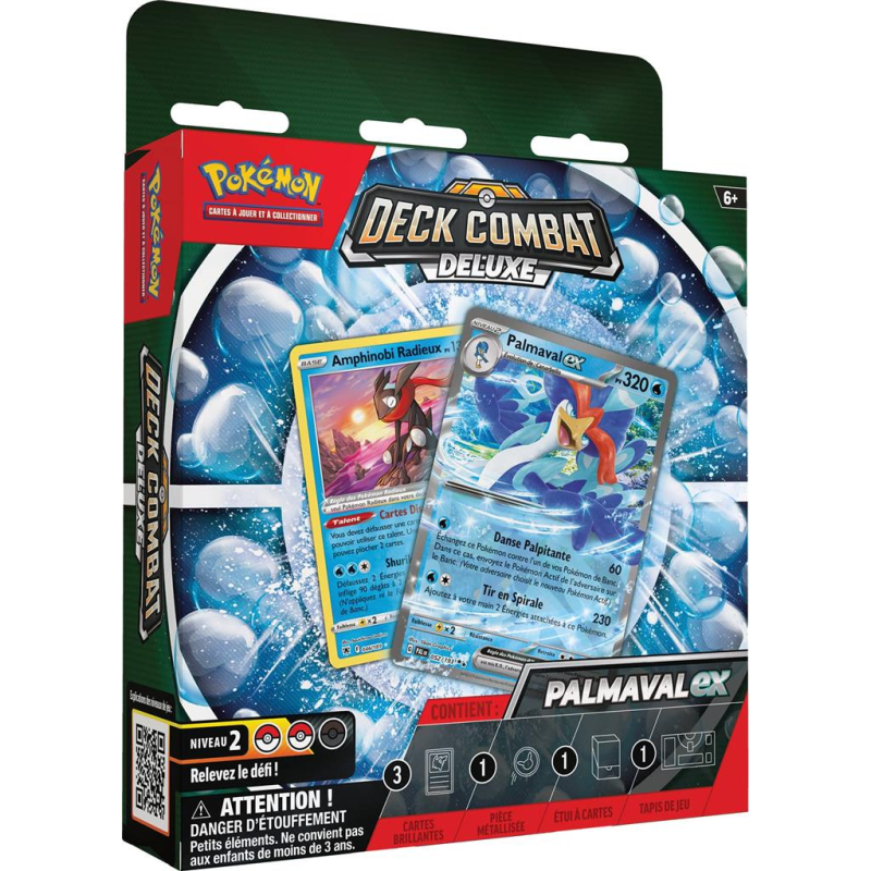 Acheter un Deck de Combat- Deluxe Pokemon Palmaval-EX