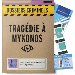 Acheter le jeu de société dossiers Criminels - Tragédie à Mykonos