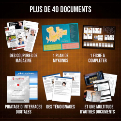 Acheter le jeu de société dossiers Criminels - Tragédie à Mykonos