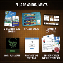 Acheter le jeu de société dossiers Criminels Disparition aux Caraïbes
