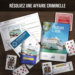 Acheter le jeu de société dossiers Criminels Disparition aux Caraïbes