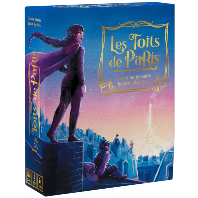 Acheter le jeu de société Les Toits de Paris KYF Edition