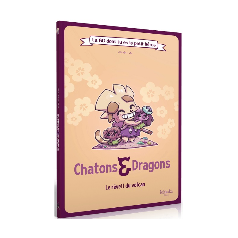 Achetez La BD dont tu es le petit Héros - Le réveil du volcan