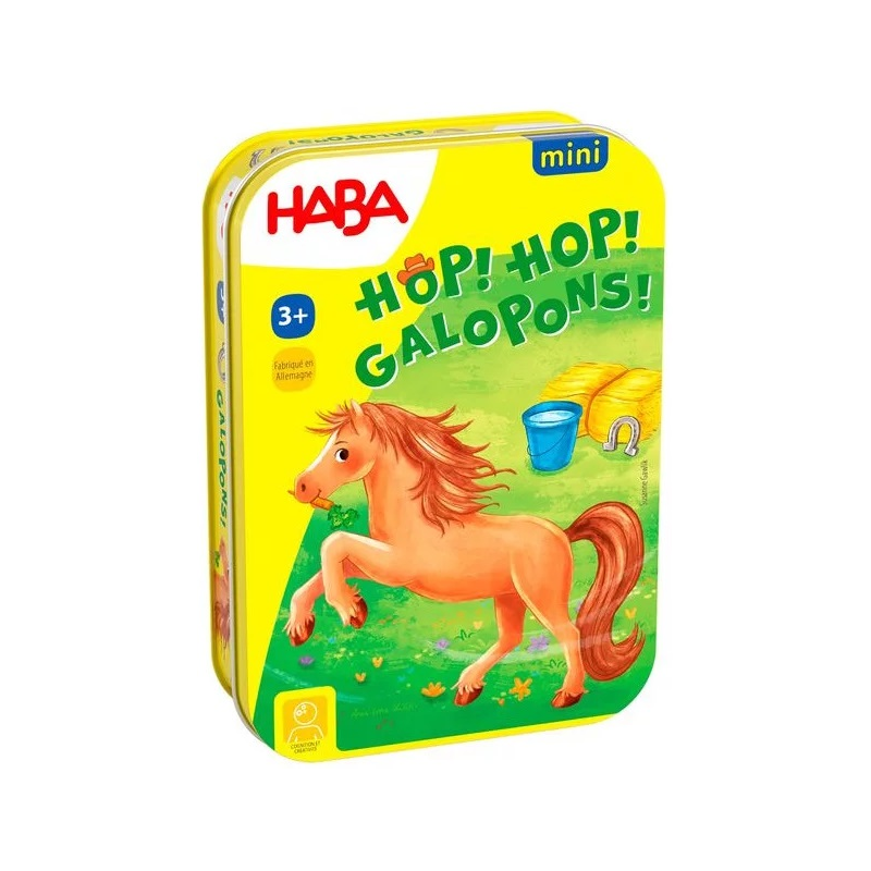 Acheter le jeu de société Haba Mini Hop Hop Galopons