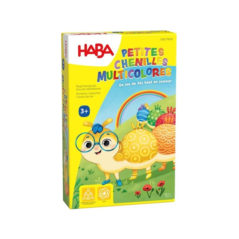 Acheter le jeu de société Petites Chenilles Multicolores Haba