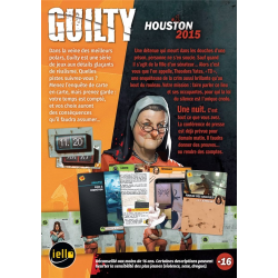 Acheter le jeu de société Guilty : Houston 2015
