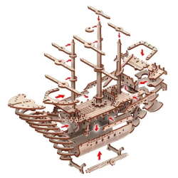 Acheter le puzzle bois Mr Playwood Bateau Pirate