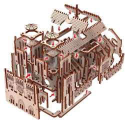 Acheter le puzzle bois Mr Playwood Cathédrale Notre Dame