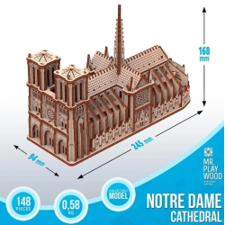 Acheter le puzzle bois Mr Playwood Cathédrale Notre Dame