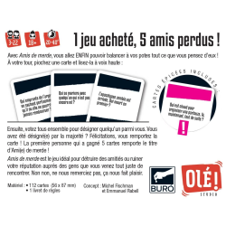 Acheter le jeu de société Amis de Merde Olé Studio