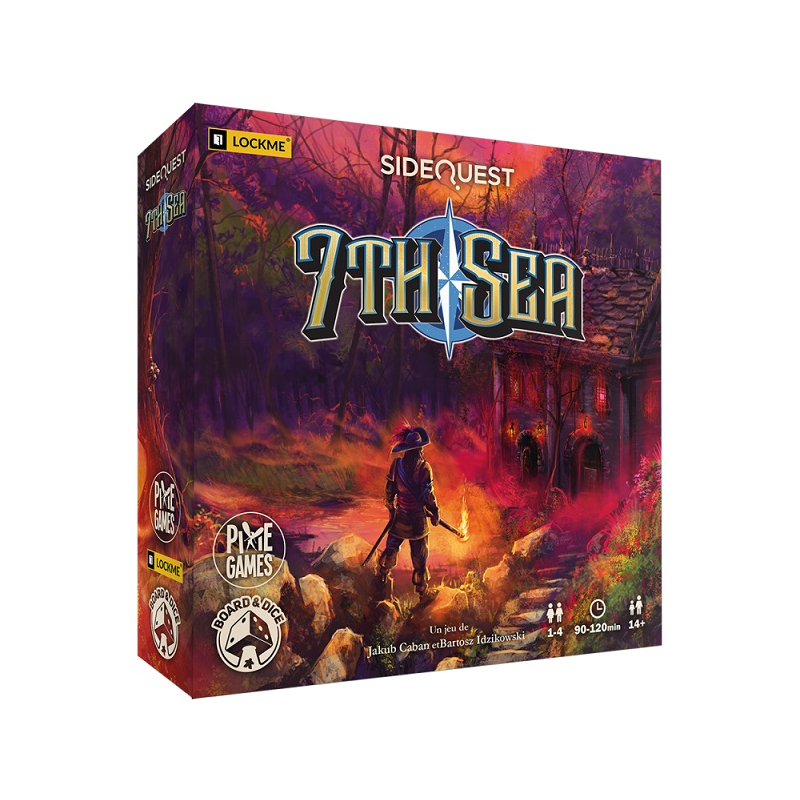 Acheter le jeu de société Sidequest : 7ème Mer