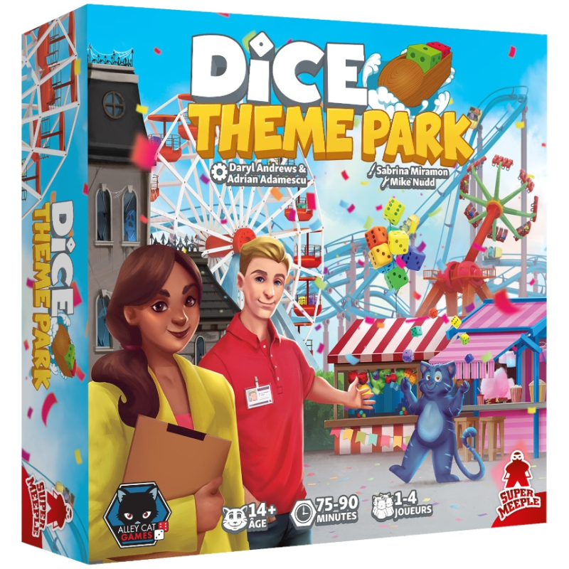 Acheter jeu de société Dice Theme Park - Occasion - boîte décolorée