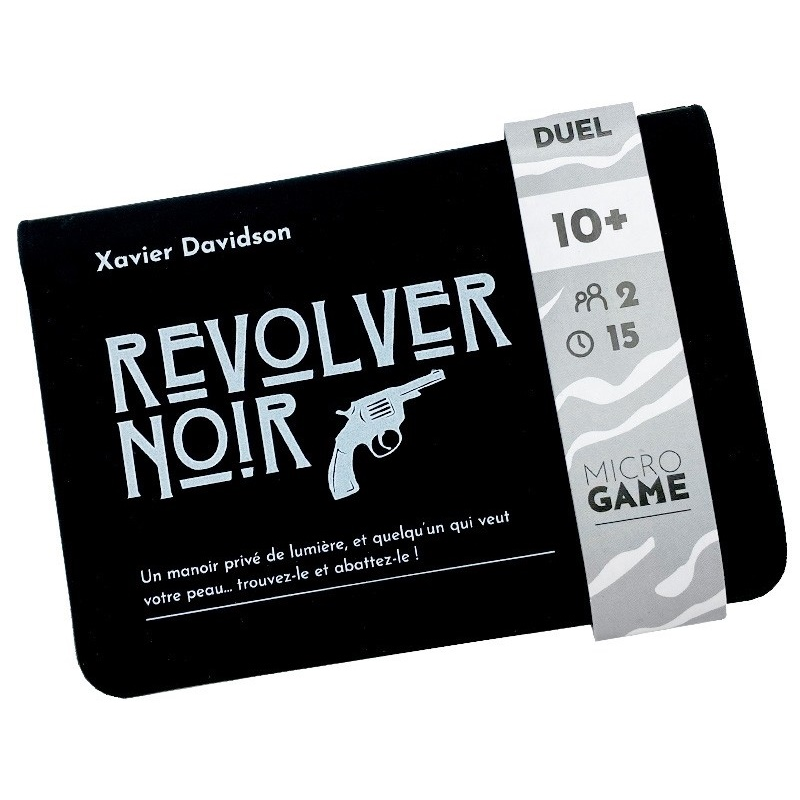 Acheter jeu de société Revolver Noir (Microgame 25)