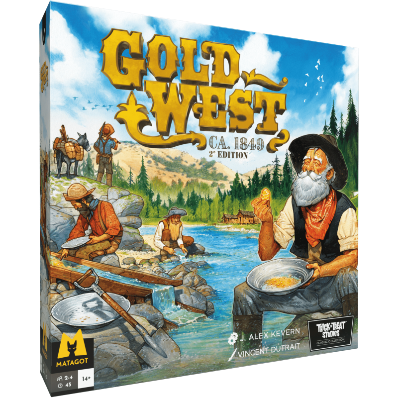 Acheter le jeu de société Gold West Matagot