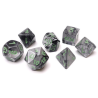 Set de 7 dés, idéal pour les jeux de rôle.