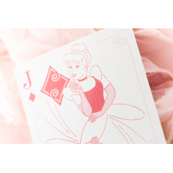 Jeu de 54 cartes Bicycle Disney Princesse Rose