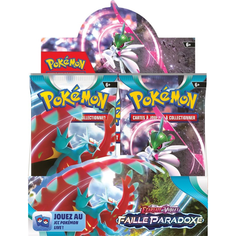 Acheter Pokemon - Display de 36 Boosters Ecarlate & Violet Faille Paradoxe
