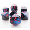 Set de 7 dés, idéal pour les jeux de rôle.