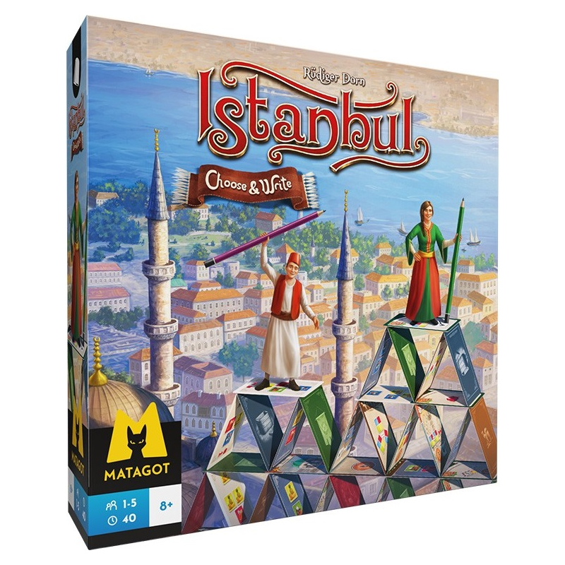 Acheter le jeu de société Istanbul : Choose and Write Matagot
