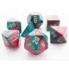 Set de 7 dés, idéal pour les jeux de rôle.