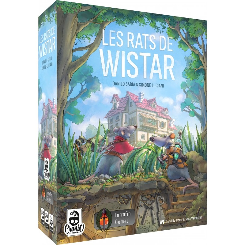 Acheter le jeu de société Les Rats de Wistar