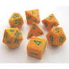 Set de 7 dés, idéal pour les jeux de rôle.