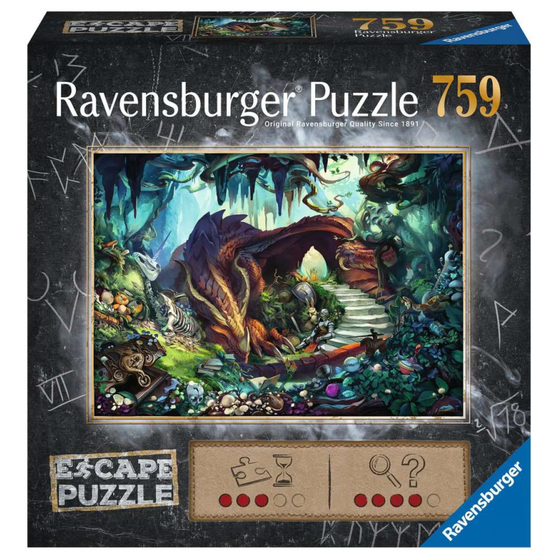 Acheter un Escape puzzle ravensburger La grotte du Dragon