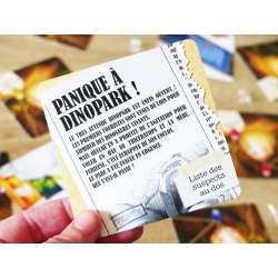 Acheter le jeu de société Enquêtes panique a dinopark Express Blam !