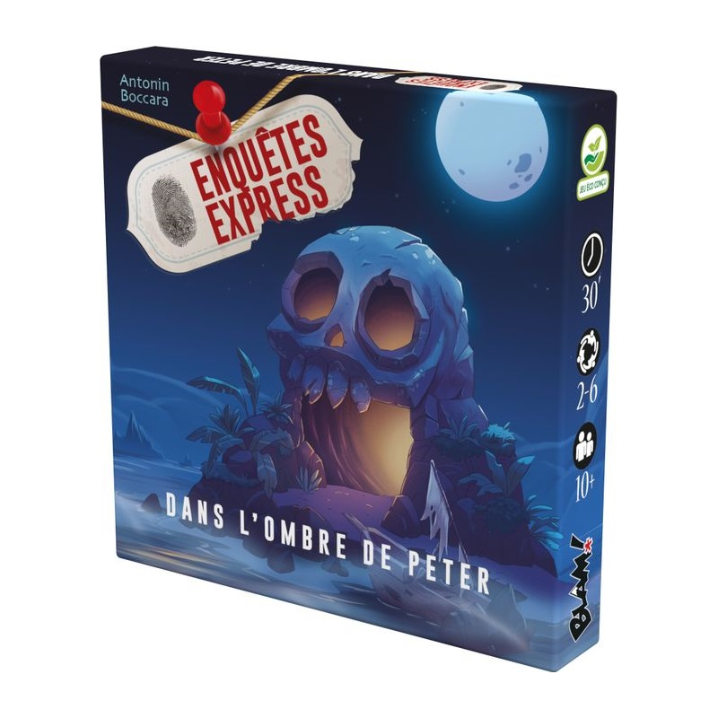 Acheter le jeu de société Enquêtes Express Dans l'ombre de Peter Blam