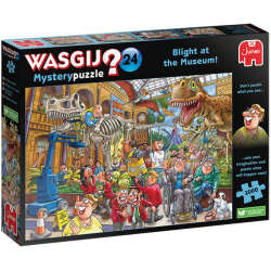Acheter un Puzzle Wasgij 1000p Mystery 24 - Panique au Musée