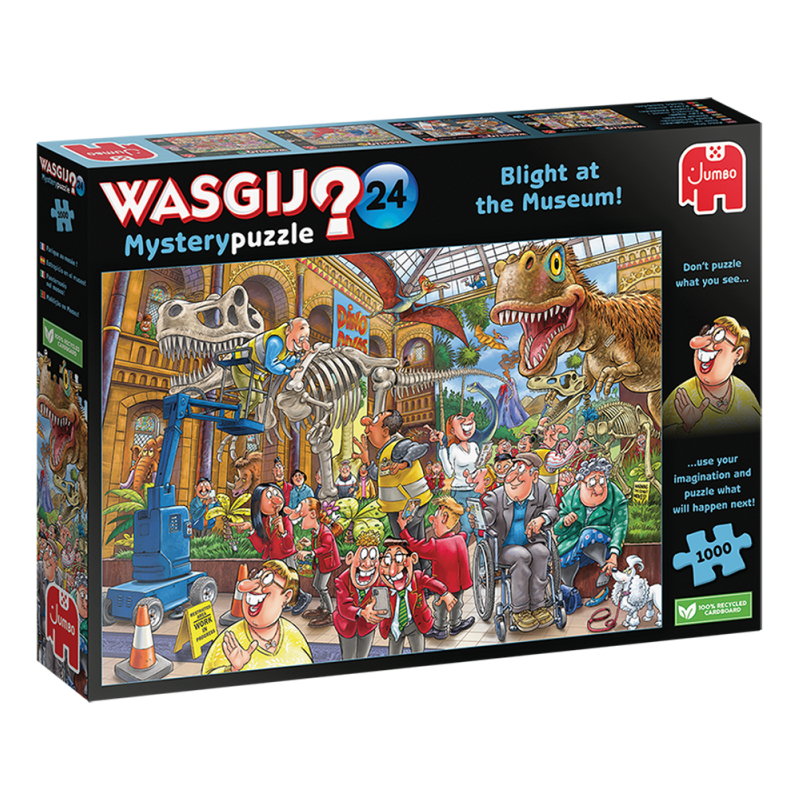 Acheter un Puzzle Wasgij 1000p Mystery 24 - Panique au Musée