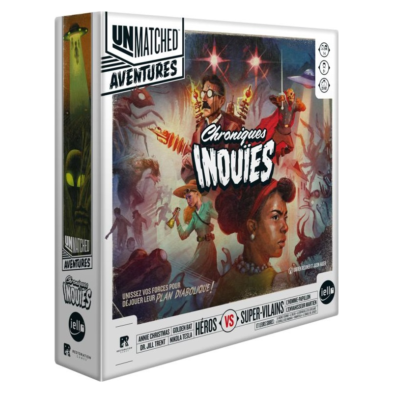Acheter le jeu de société Unmatched Aventures Chroniques Inouïes