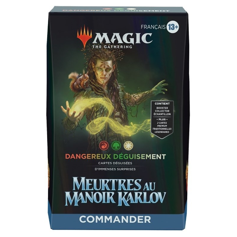 Acheter decks commander Magic Meurtres au Manoir Karlov