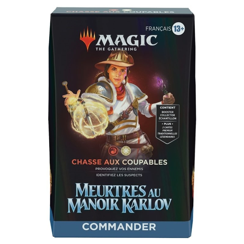 Acheter decks commander Magic Meurtres au Manoir Karlov