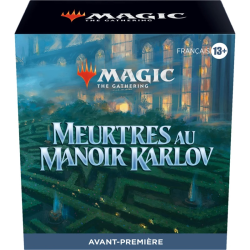 Acheter un pack d'Avant-première Magic Meurtres au Manoir Karlov