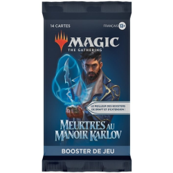 Acheter un Booster de jeu Magic Meurtres au Manoir Karlov