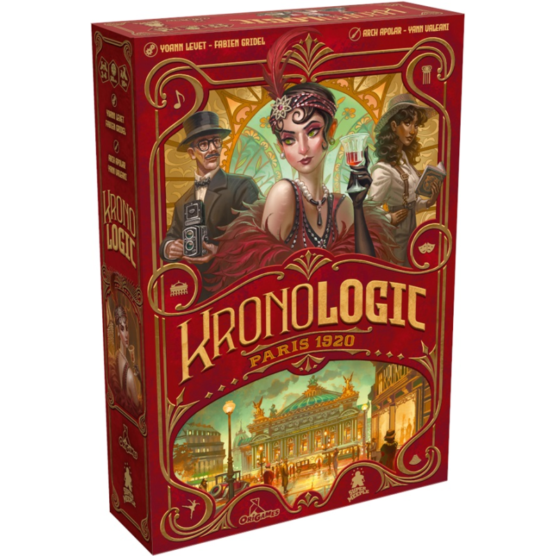 Acheter le jeu de société Kronologic Paris 1920 Super Meeple