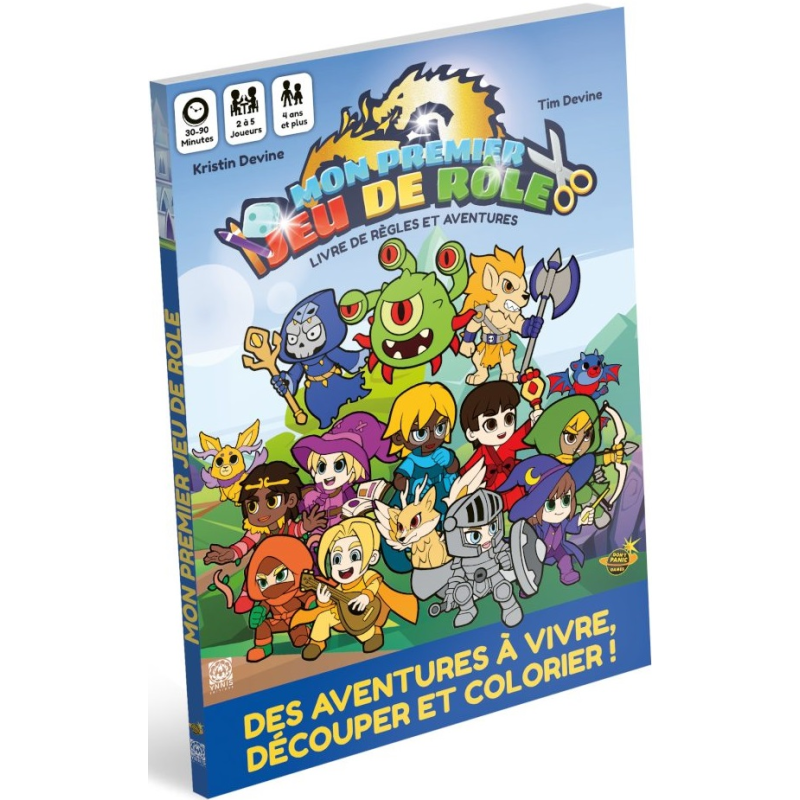 Acheter jeu de rôles Mon premier jeu de Rôle Une Aventure à Colorier