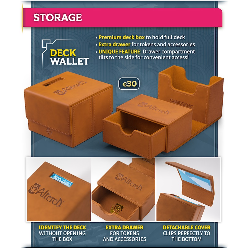 Acheter Une deck box Deck Wallet Altered TCG