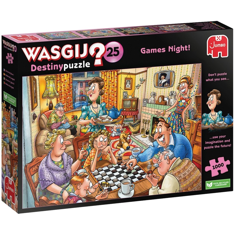 Acheter un Puzzle Wasgij 1000p Destiny 25 - Soirée jeux
