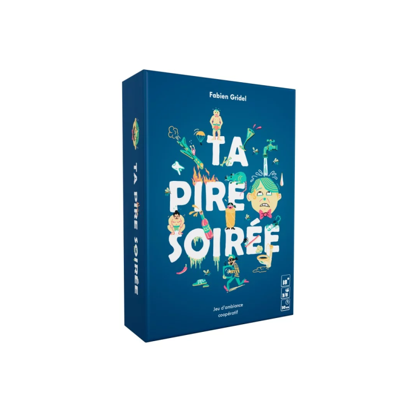 Acheter le jeu de société ta pire soirée Bakakou