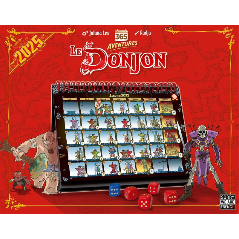 Acheter le jeu de société 365 Aventures - Le Donjon - Calendrier 2025