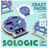 Acheter le jeu de société Sologic Crazy Faces Djeco